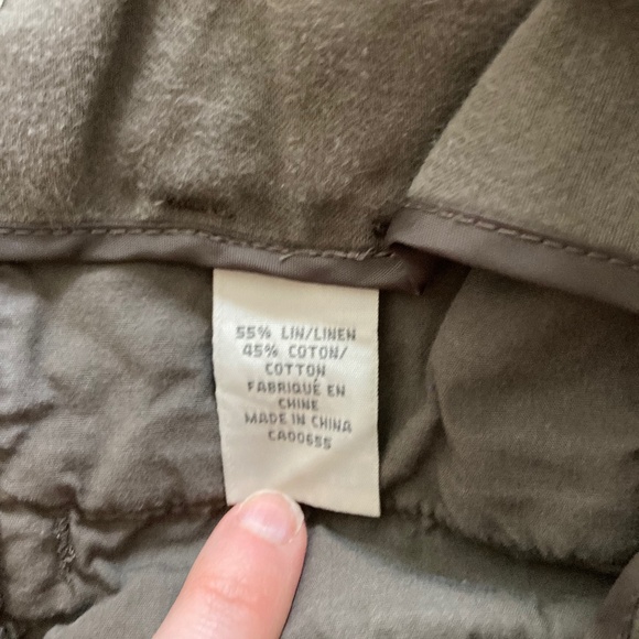 RW&CO, Paper Bag Shorts, Linen Blend, Belted, 00 - Picture 5 of 6